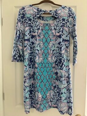 Lilly Pulitzer Bay Dress Lapis Lazuli